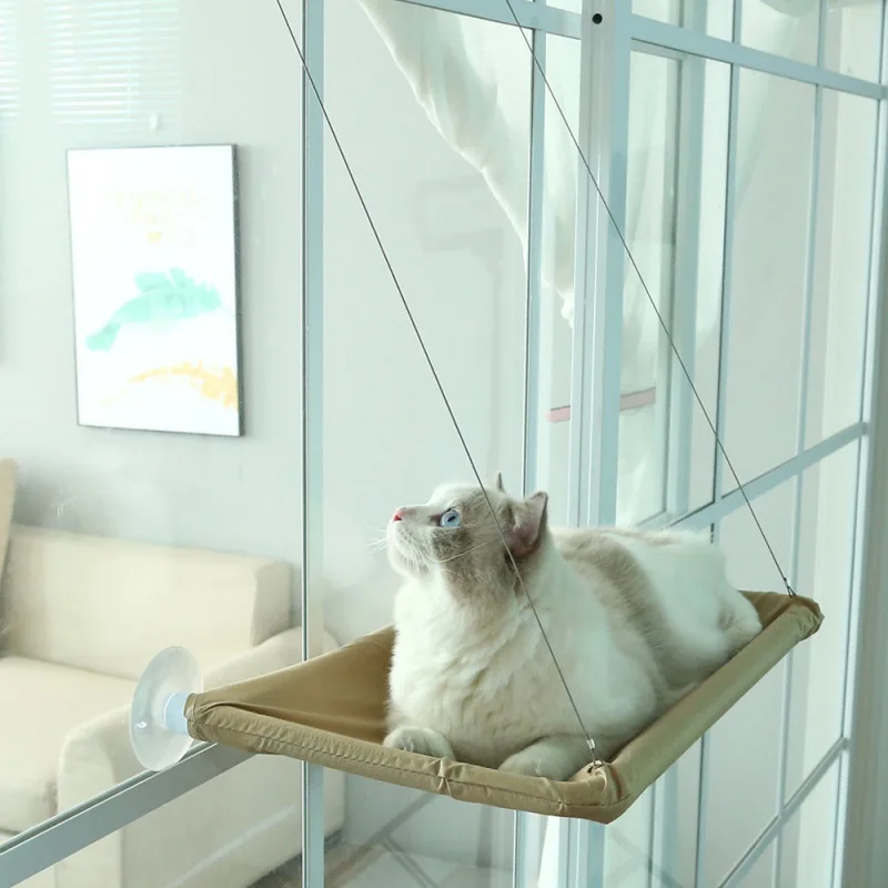 Pet-Cat-Hammock-Hanging-Cat-Bed-Comfortable-Cat-Sunny-Window-Seat-Mount-Kitten-Climbing-Frame-Pet-4